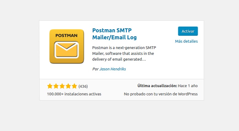 پلاگین ارسال ایمیل وردپرس postman