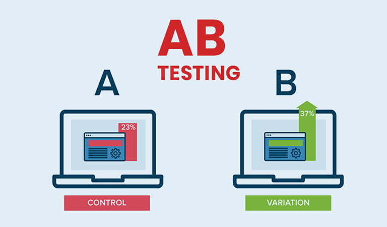 سرویس گوگل اپتیمایز - A/B test