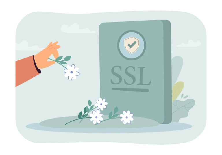 پروتکل TLS جایگزین SSL شده است