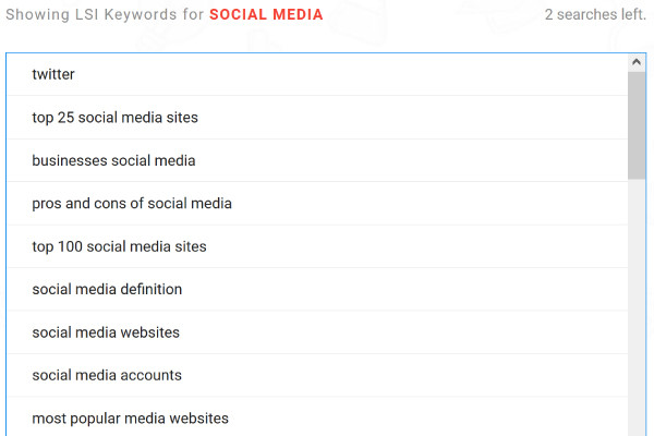 افزایش ترافیک سایت - LSI KEYWORD