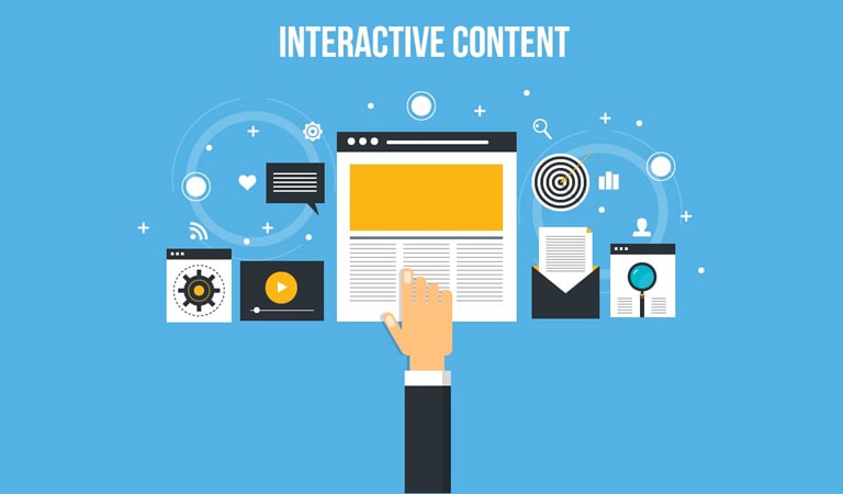 تولید محتوای تعاملی - Interactive Content