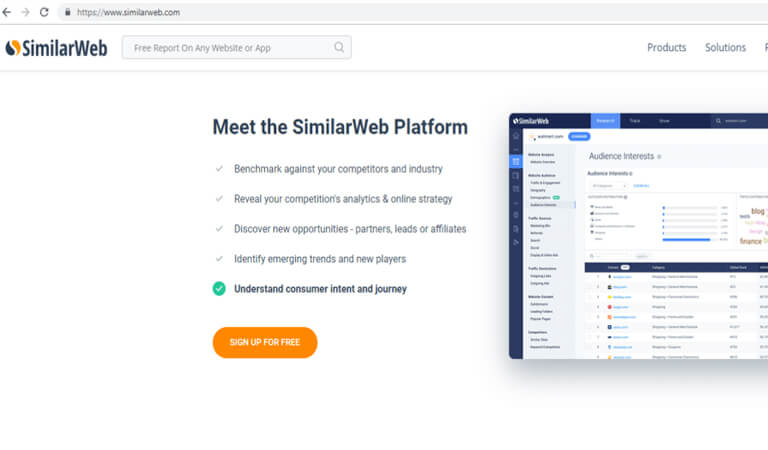 بازاریابی داده‌ محور - از SimilarWeb برای مشاهده مقصد بعدی بازدیدکنندگان وب‌سایتتان استفاده کنید