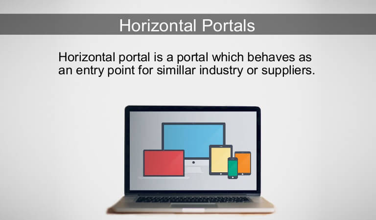 پورتال چیست - پورتال افقی 