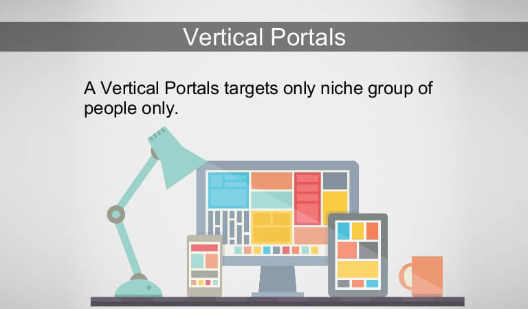 پورتال چیست - پورتال عمودی
