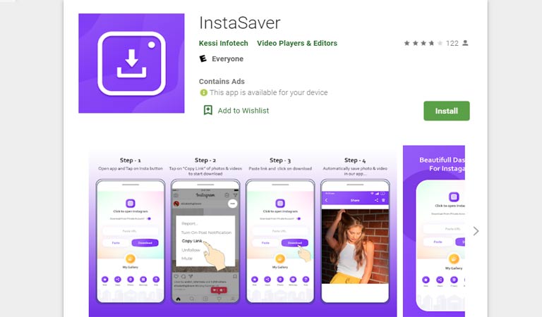 instasaver - دانلود از اینستاگرام