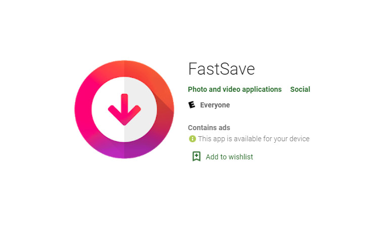 ‌FastSave for Instagram - دانلود از اینستاگرام