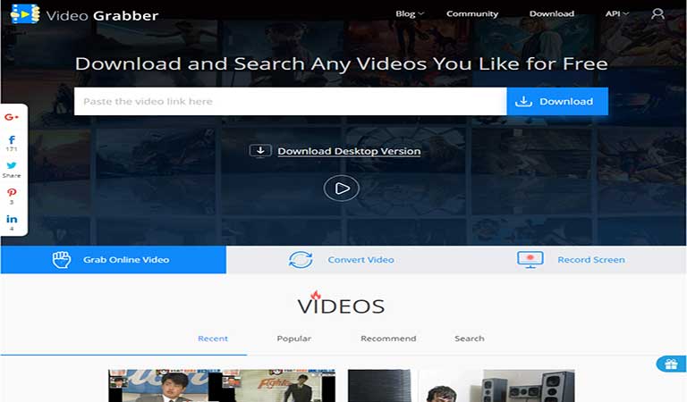 Video Grabber - دانلود از یوتیوب