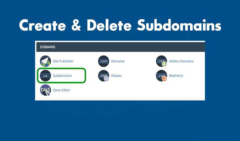 نحوه ایجاد ساب دامنه در سی‌پنل - ساب دامین چیست