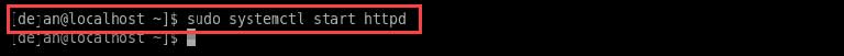 دستور terminal برای شروع سرویس Apache در CentOS 8 - آپاچی چیست
