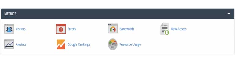 Metrics - cpanel چیست