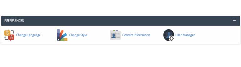 Preferences - cpanel چیست
