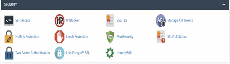 Security - cpanel چیست