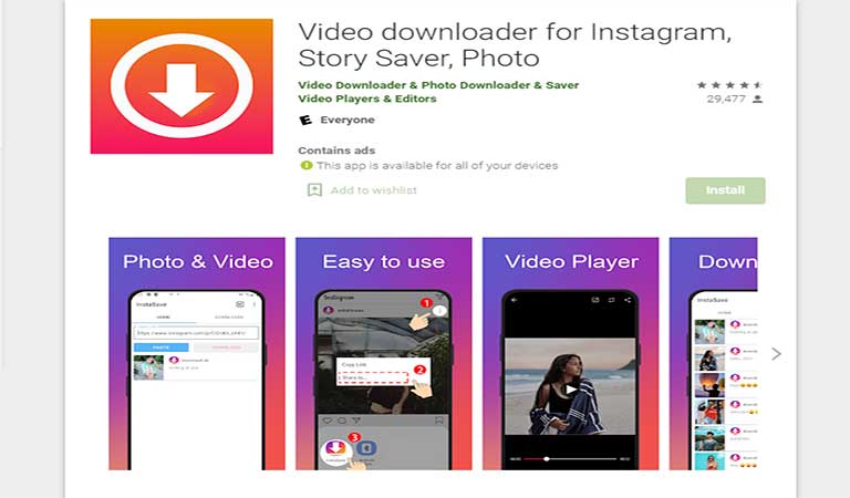 InsTake Downloader - دانلود عکس پروفایل اینستاگرام