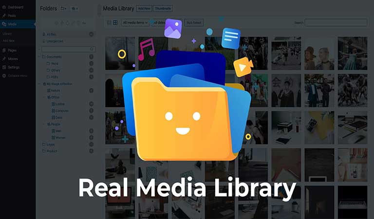 Real Media Library - سازمان دهنده تصاویر برای وردپرس - سئو تصاویر