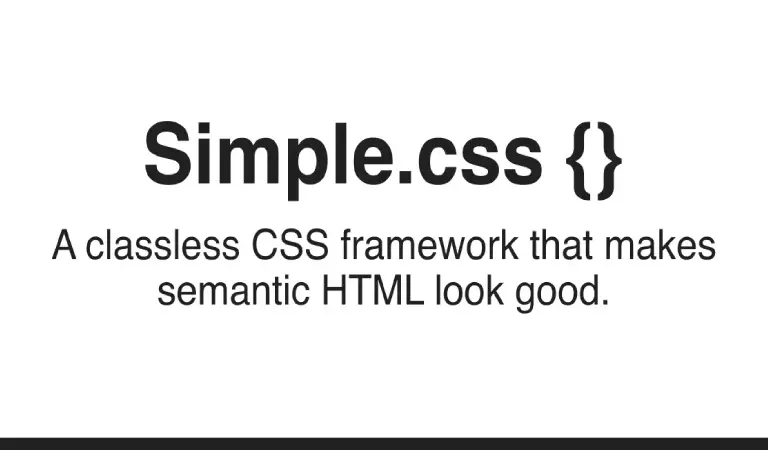 Simple.css