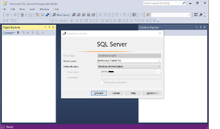 SQL Server Management Studio