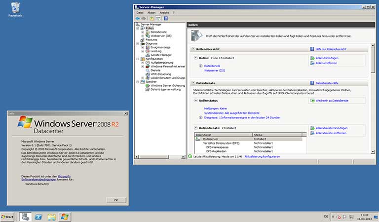2008: Windows Server 2008