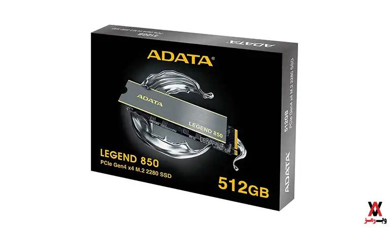 حافظه SSD ADATA LEGEND 850 512GB NVMe