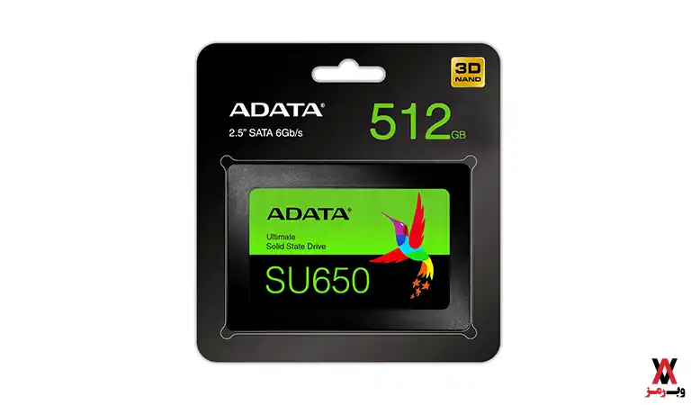 حافظه SSD ADATA Ultimate SU650 512GB SATA III