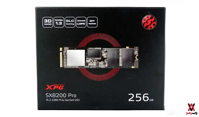 حافظه SSD ADATA XPG SX8200 Pro 256GB NVMe