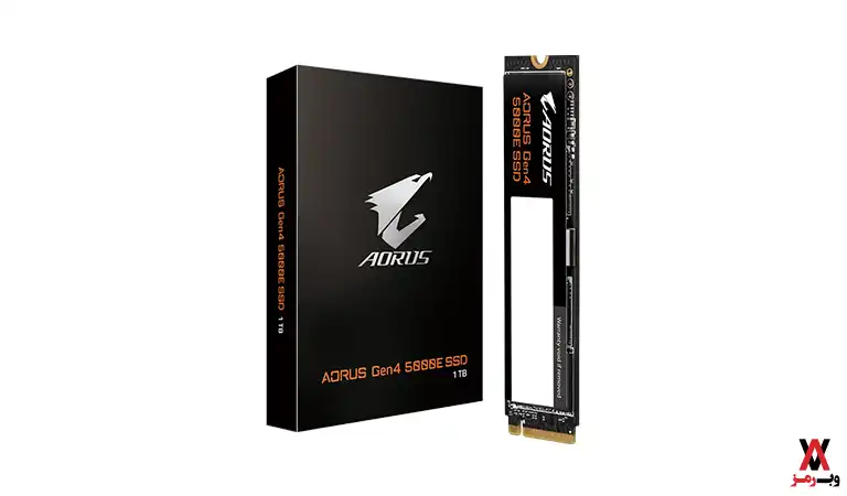 حافظه SSD AORUS Gen4 5000E 1TB NVMe