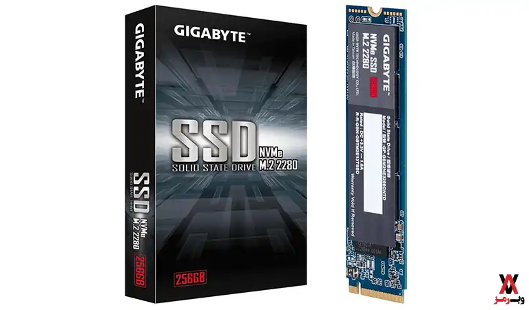 حافظه SSD GIGABYTE 256GB x4 250GB NVMe