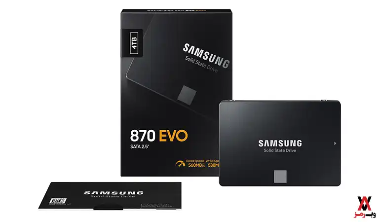 حافظه SSD Samsung 870 EVO 250GB SATA III