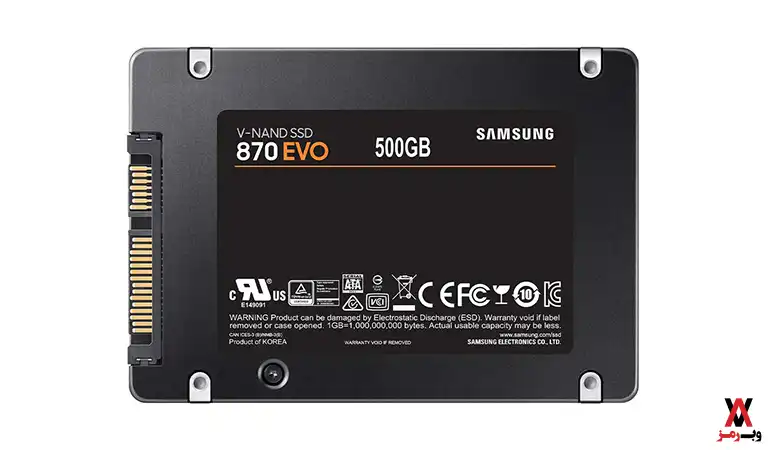 حافظه SSD Samsung 870 EVO 500GB SATA III