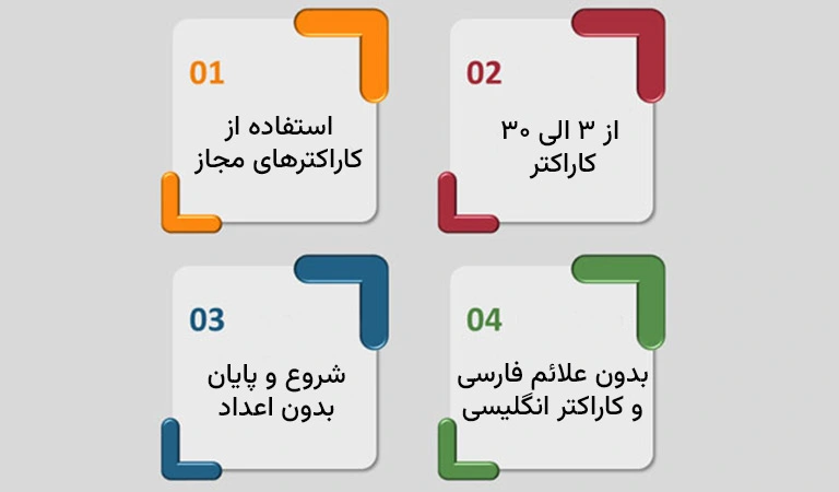 قوانین ثبت دامنه فارسی
