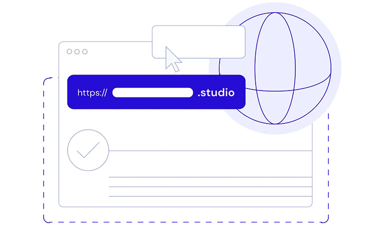 دامنه استودیو studio چیست