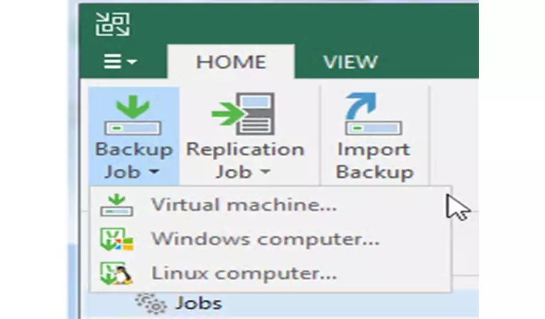 بکاپ گرفتن با veeam