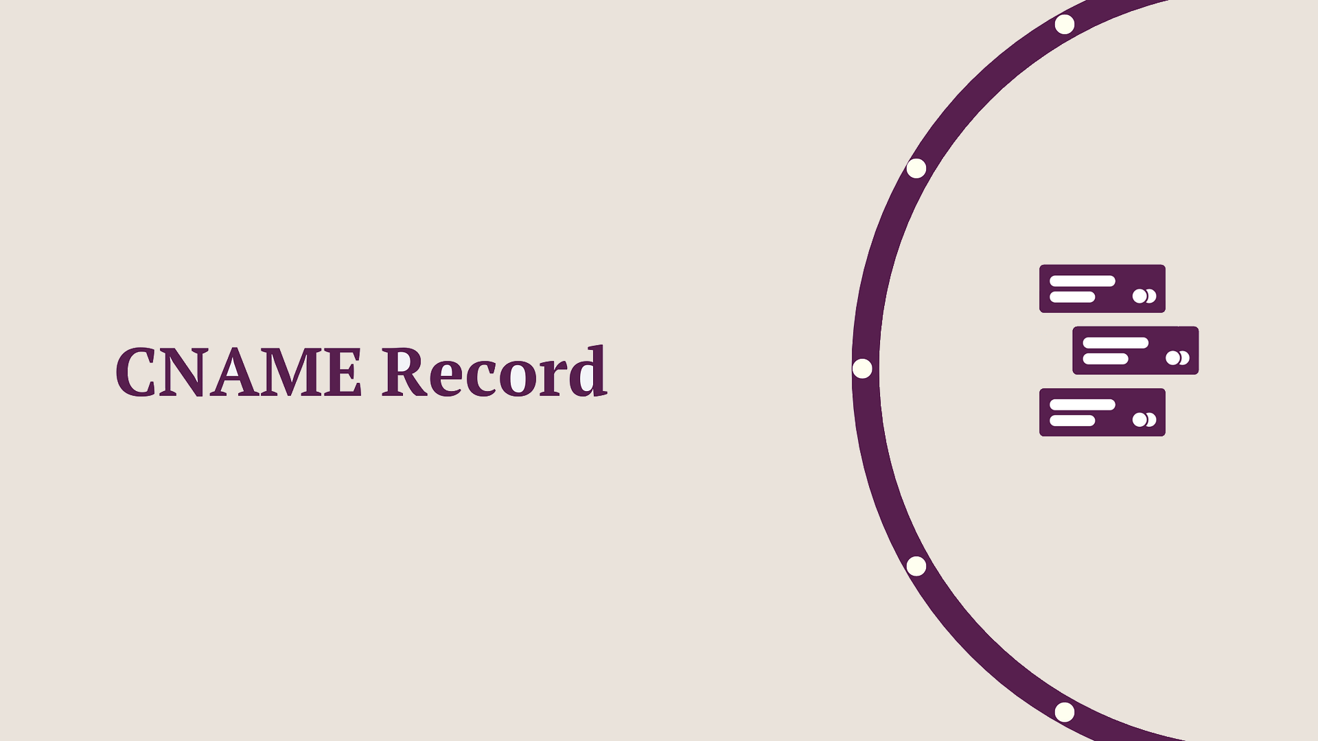 رکورد CNAME چیست و چه تفاوتی با A Record دارد؟ 