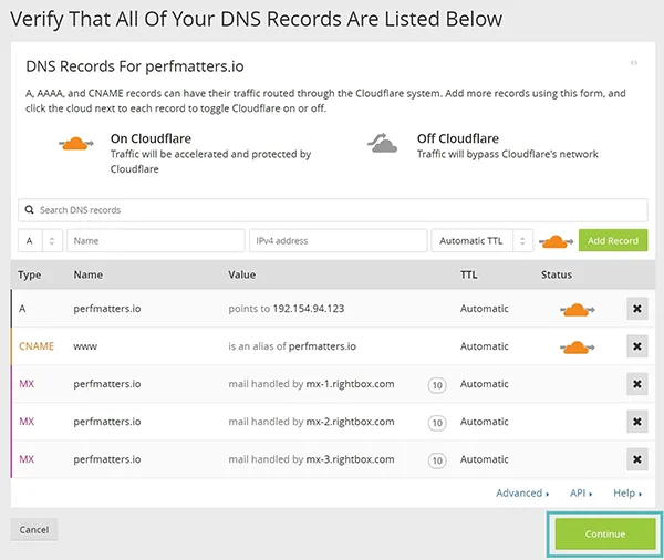 تنظیمات DNS