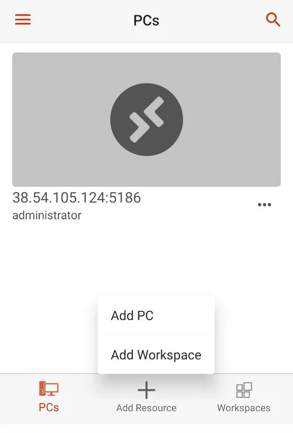 دریافت اطلاعات اتصال به VPS