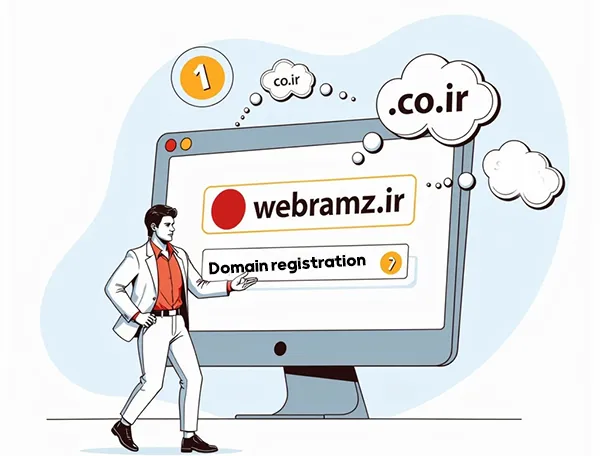 ثبت سفارش دامنه در وب‌رمز