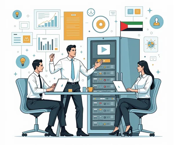 بررسی ساختار سخت‌افزاری و منابع اختصاصی در پلن‌های VPS امارات